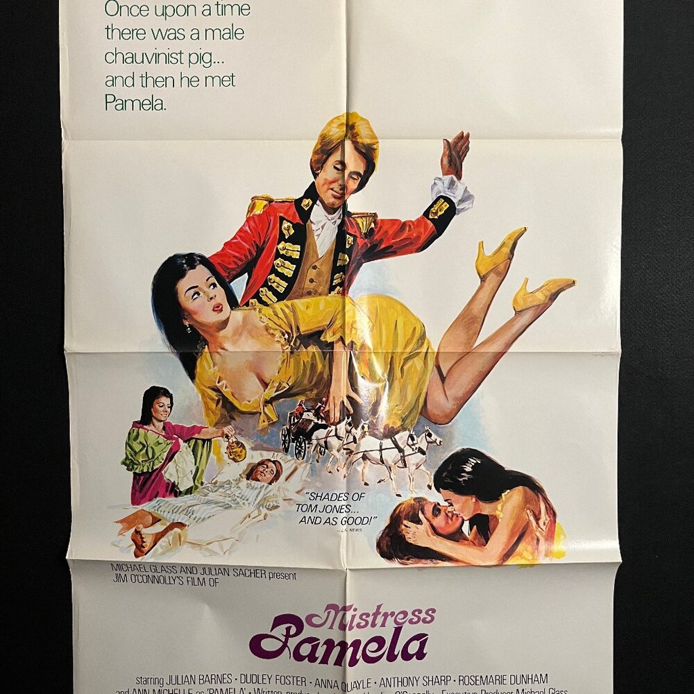 Mistress Pamela 1974 One Sheet Movie Poster Sexploitation Ann Michelle Spanking